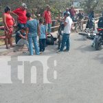 Foto: Menores de edad chocan en Jalapa/TN8