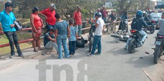 Foto: Menores de edad chocan en Jalapa/TN8