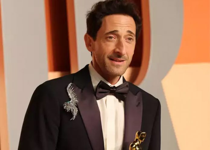 Foto: Adrien Brody y su polémico discurso /cortesía