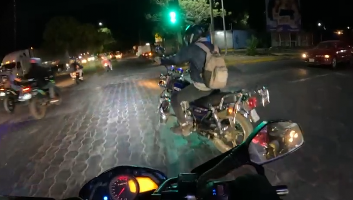 Foto: Motociclistas en Managua /cortesía Foto: Motociclistas en Managua /cortesía
