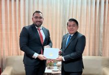 Foto: Misión diplomática: nuevo embajador de Nicaragua es recibido en Laos / Cortesía