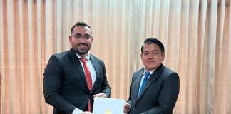 Foto: Misión diplomática: nuevo embajador de Nicaragua es recibido en Laos / Cortesía