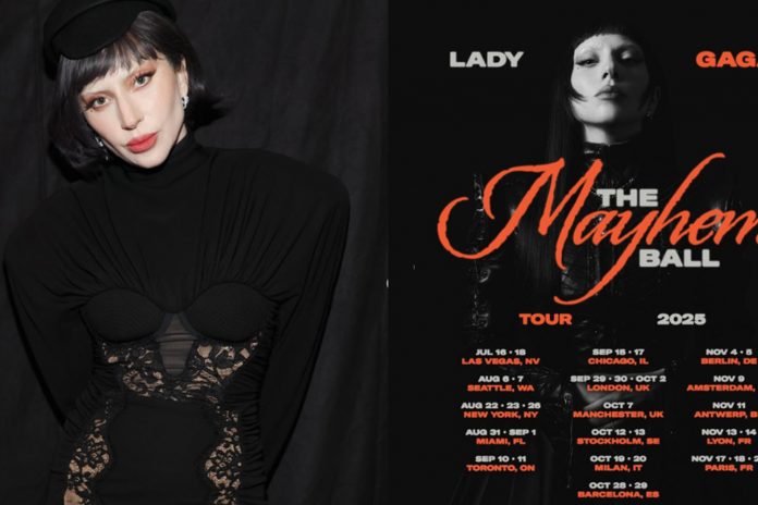 Foto: Lady Gaga confirma gira mundial ‘The Mayhem Ball’ /Cortesía Foto: Lady Gaga confirma gira mundial ‘The Mayhem Ball’ /Cortesía