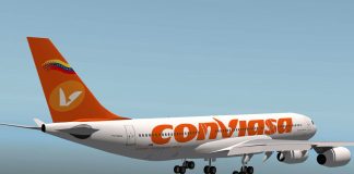 Foto: Coviasa mantiene sus rutas Caracas-Managua-La Habana con vuelos programados de lunes a sábado/Cortesía