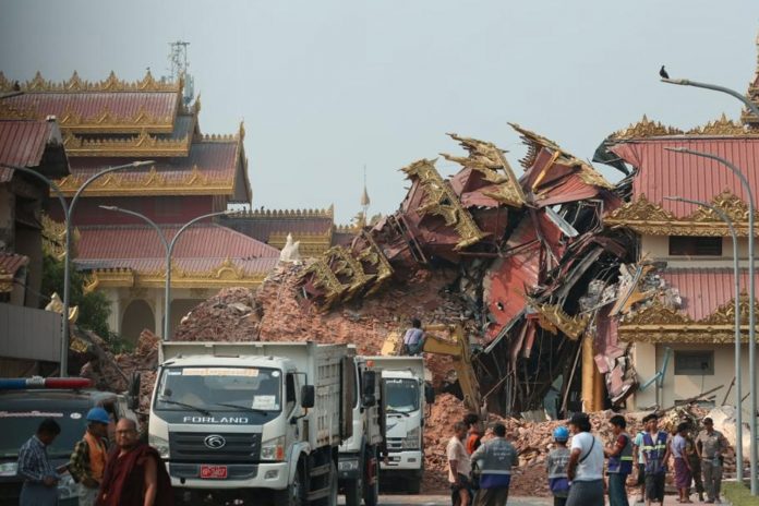 Foto: Un devastador terremoto sacudió Myanmar/Cortesía Foto: Un devastador terremoto sacudió Myanmar/Cortesía