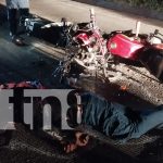 Foto: Tragedia en Matiguás, 2 fallecidos en accidente de tránsito/ TN8