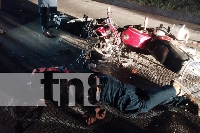 Foto: Tragedia en Matiguás, 2 fallecidos en accidente de tránsito/ TN8 Foto: Tragedia en Matiguás, 2 fallecidos en accidente de tránsito/ TN8