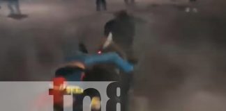 Foto: sale volando tras caída brutal en monta de toros en Ometepe / TN8