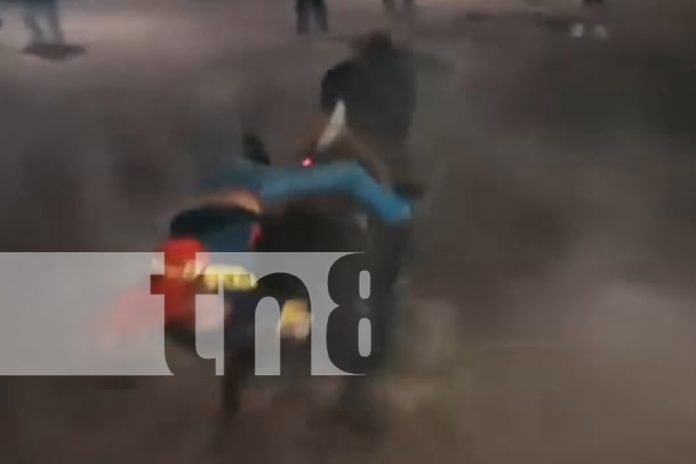 Foto: sale volando tras caída brutal en monta de toros en Ometepe / TN8