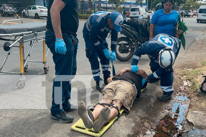 Foto: Caída fatal en Managua/TN8