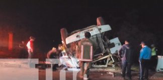 Foto: ¡Milagro en Estelí! Sobreviven tras quedar atrapados en brutal choque / TN8