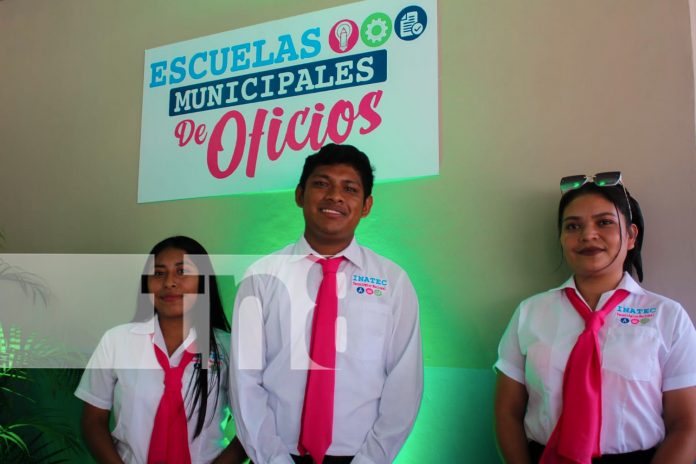 3 Foto: Masaya inaugura Escuela de Oficios en honor a Laura Caridad Espinoza Sánchez/TN8