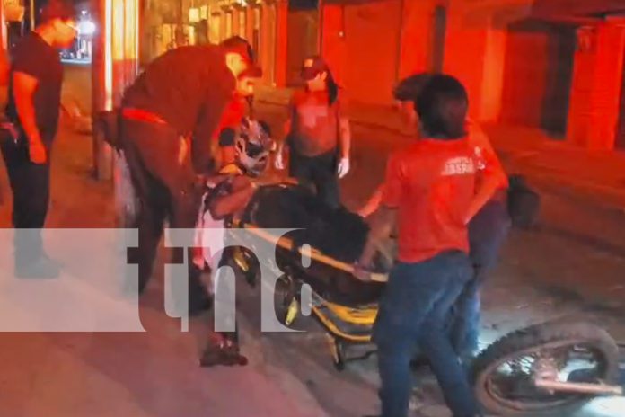 Foto: Colisión de motos en Estelí deja herido grave/TN8