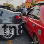 Robó gasolina y provocó accidente en Managua, dejando a una persona atrapada Foto: Robó gasolina y provocó accidente dejando a una persona atrapada en Managua/TN8