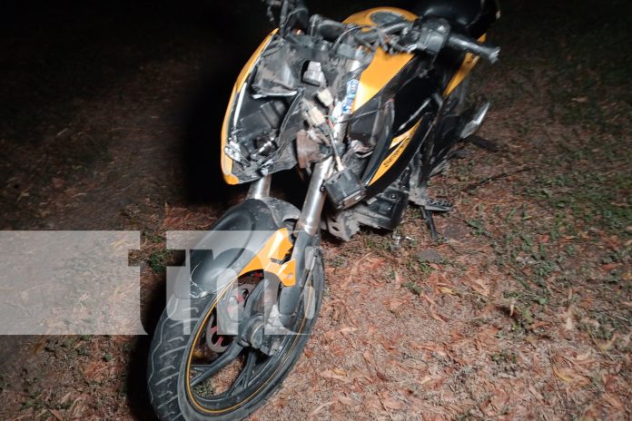 Foto: Caballo en la vía provoca accidente y deja tres personas lesionadas en Ometepe/TN8