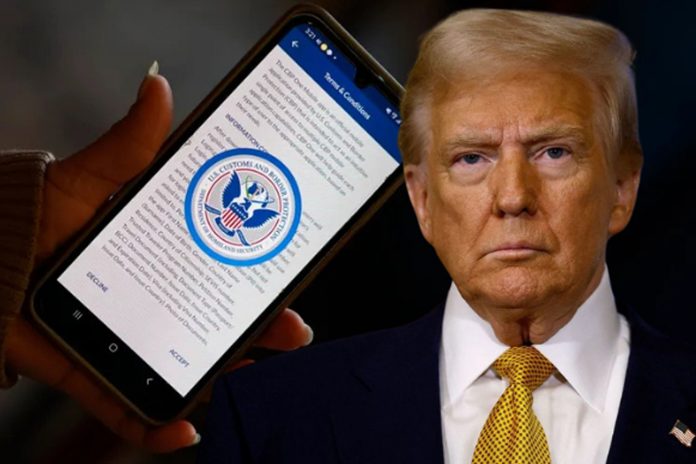 Foto: Trump lanza 'app' para autodeportación de inmigrantes /Cortesía