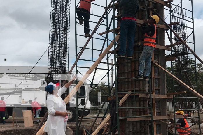 Foto: Estadio de béisbol en Boaco sigue creciendo/TN8 Foto: Estadio de béisbol en Boaco sigue creciendo/TN8