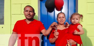 Foto: Cuatro familias reciben viviendas equipadas en Nandaime/TN8