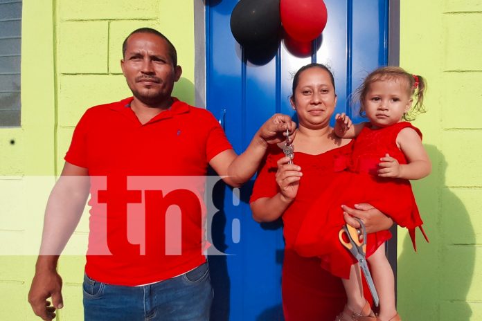 Foto: Cuatro familias reciben viviendas equipadas en Nandaime/TN8 Foto: Cuatro familias reciben viviendas equipadas en Nandaime/TN8