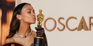Foto: Primer Oscar para Zoe Saldaña /cortesía