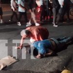 Motociclista se estrella en Carretera Norte y queda herido Foto:Motociclista sufre brutal accidente en Carretera Norte/TN8