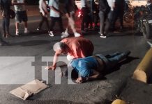 Foto:Motociclista sufre brutal accidente en Carretera Norte/TN8