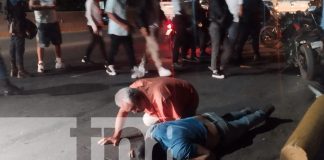 Foto:Motociclista sufre brutal accidente en Carretera Norte/TN8