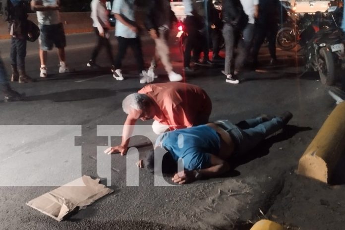 3 Foto:Motociclista sufre brutal accidente en Carretera Norte/TN8