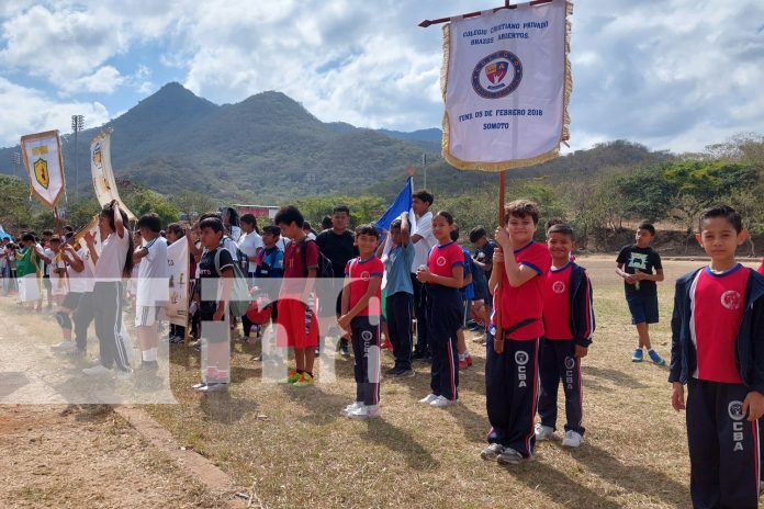 Foto: Somoto inicia los juegos escolares 2025/TN8