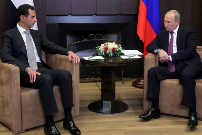 Foto: Putin envía un mensaje al líder de Siria /Cortesía Foto: Putin envía un mensaje al líder de Siria /Cortesía