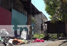 Incendio feroz arrastra todo a su paso en Villa Libertad, Managua Foto: Incendio en la colonia Villa Libertad, ubicada en el distrito siete de Managua/TN8