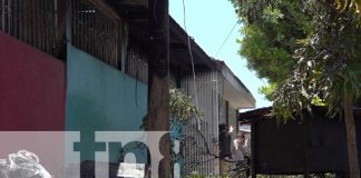 Foto: Incendio en la colonia Villa Libertad, ubicada en el distrito siete de Managua/TN8