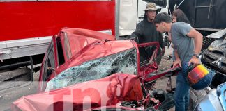 Foto: Camión sin frenos provoca colisión múltiple en Jinotega dejando varios lesionados/TN8