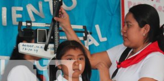 Foto: Escuelas de Masaya, Somoto y Siuna participan en jornada de medición para prevenir la desnutrición/TN8