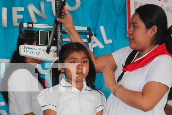 Foto: Escuelas de Masaya, Somoto y Siuna participan en jornada de medición para prevenir la desnutrición/TN8