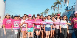 Foto: Mujeres encantadas con las actividades deportivas /TN8