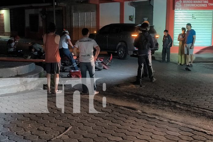 Foto: Accidente de tránsito deja dos motociclistas gravemente heridos en Estelí/TN8