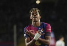 Lamine deslumbra y el Barcelona avanza a los cuartos de final de Champions lamine, yamal, barcelona,