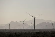 Foto: Construcción de planta eólica en Estelí, al norte de Nicaragua