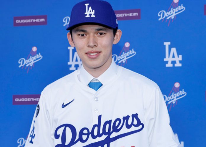 dodgers, angeles, sasaki,