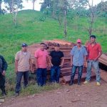 Nicaragua golpea el tráfico ilegal: Ejército incauta madera en Mulukukú Foto: Nicaragua ataca el trafico ilegal de madera/cortesía