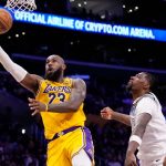 LeBron James será el primero en alcanzar 50.000 puntos combinados lebron, james, angeles, nba,