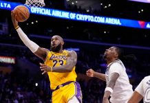 LeBron James será el primero en alcanzar 50.000 puntos combinados lebron, james, angeles, nba,