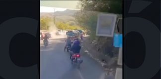 Foto: Pericia de camionero en la Cuesta El Plomo / TN8