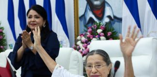Foto: Gladys Báez, mujer guerrillera y diputada del FSLN