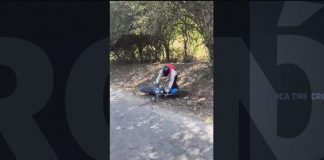 Foto: Fuerte accidente con motos en Villa El Carmen, Managua / TN8