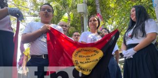 Foto: Actividades en el Colegio Rubén Darío por la Cruzada Nacional de Alfabetización / TN8