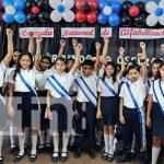 MINED rinde homenaje a los héroes de la alfabetización con una cantata Foto: Homenaje en colegio de Managua para la Cruzada Nacional de Alfabetización / TN8