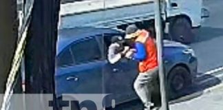 Foto: Intento de robo a un cambista en Managua / TN8