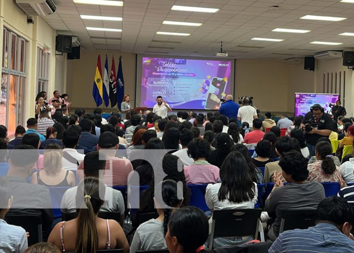 Foto: Taller sobre redes sociales en la UNAN-Managua / TN8
